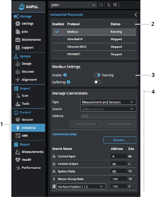 Configuring Control